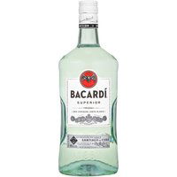 Bacardi Rum, Light, 1.75 Litre