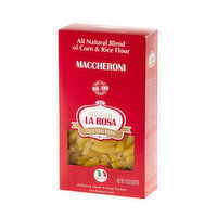 La Rosa Gluten Free Maccheroni Corn & Rice Pasta, 250 Gram
