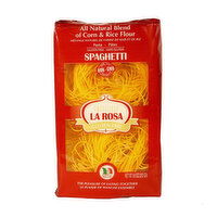 La Rosa Gluten Free Spaghetti Corn & Rice Pasta, 8.8 Ounce