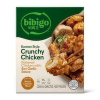 Bibigo Crunchy Chicken with Soy Garlic Sauce, 18 Ounce