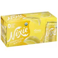 Nixie Sparkling Water, Lemon, Cans (8-pack), 96 Ounce