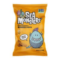 Sea Monsters Cheese Pizza Puffs, 3.5 Ounce