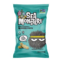 Sea Monsters Sour Cream & Onion Puffs, 3.5 Ounce