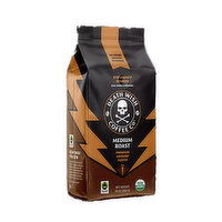 Death Wish Medium Roast Whole Bean Coffee, 10 Ounce