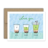 Bright Spot Design Love Ounces Card, 1 Each
