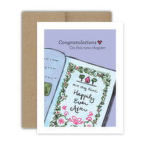 Bright Spot Design New Chapter Congrats Card, 1 Each