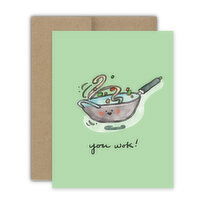 Bright Spot Design You Wok Card, 1 Each