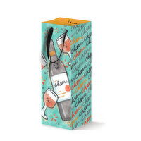 Bright Spot Design Wine Bottle Gift Bag, 1 Each