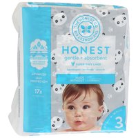 The Honest Company Diapers Pandas Size 3, 27 Each