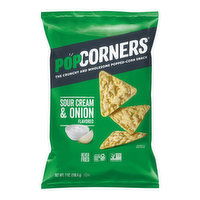 Popcorners Sour Cream & Onion, 7 Ounce