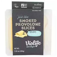 Violife Cheese Slices, Smoked Provolone, 7.1 Ounce