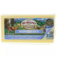 Rumiano Organic Monterey Jack Cheese, 8 Ounce