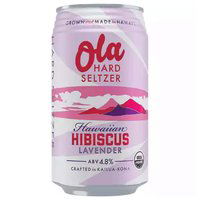 Ola Hard Seltzer, Hibiscus Lavender, 12 Ounce