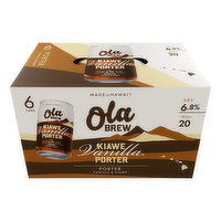 Ola Kiawe Porter (6-pack), 72 Ounce