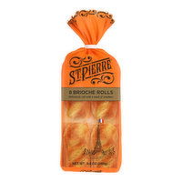 St. Pierre Brioche Rolls 8pk, 9.8 Ounce