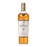 The Macallan 15 Year Double Cask Single Malt Scotch Whisky, 750 Millilitre