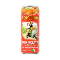 A'Siciliana Blood Orange Soda Single, 330 Millilitre