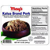 May's Kalua Brand Pork, 12 Ounce