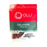 Olli Pequin Spicy Salamini, 2.6 Ounce