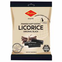 Halva Licorice Black, 7 Ounce