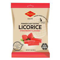 Halva Licorice Strawberry, 7 Ounce