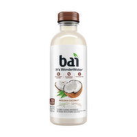 Bai Flavored Water, Molokai Coconut, 18 Ounce