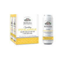 Koloa Sparkling Pineapple (4-pack), 1420 Millilitre