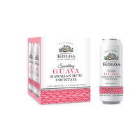 Koloa Sparkling Guava (4-pack), 1420 Millilitre