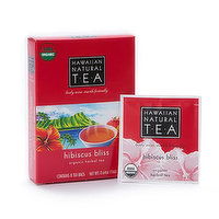 Hawaii Natural Tea Hibiscus Bliss, 20 Each