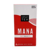 Hawaii Natural Tea Mana, 20 Each