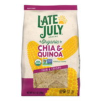 Late July Restaurant Tortilla Chips Chia & Quinoa, 10.1 Ounce