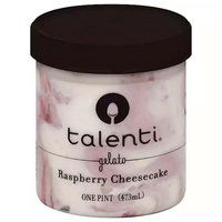 Talenti Ice Cream, Raspberry Cheesecake, 16 Ounce