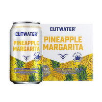 Cutwater Pineapple Margarita (4-pack), 48 Ounce