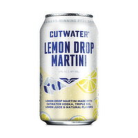 Cutwater Lemon Drop Martini (4-pack), 48 Ounce