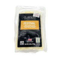 Clawson Festival Cheese, White Stilton Mango Ginger, 5.3 Ounce