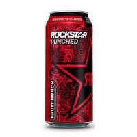 Rockstar Punched Fruit Punch, 16 Ounce