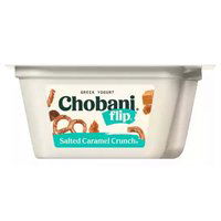 Chobani Flip Greek Yogurt, Salted Caramel Crunch, 4.5 Ounce