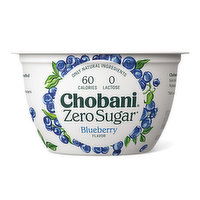 Chobani Zero Sugar Blueberry, 5.3 Ounce