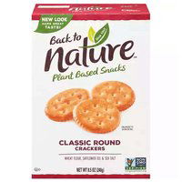 Back to Nature Classic Round Crackers, 8.5 Ounce