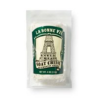 La Bonne Vie Goat Log Garlic & Herbs, 4 Ounce