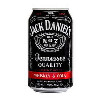 Jack Daniel's Whiskey Cola (Single), 355 Ounce