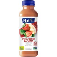 Naked Pure Smoothie, Strawberry Banana, 15.2 Ounce