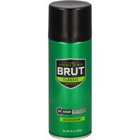 Brut Aerosol Deodorant, 10 Ounce
