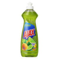 Ajax Ultra Liquid Dish Soap, Vinegar Lime, 12.4 Ounce