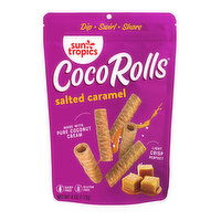 Sun Tropics Coconut Rolls Salted Caramel, 4 Ounce