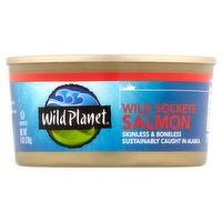 Wild Planet Sockeye Salmon, 6 Ounce