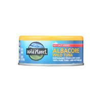 Wild Planet No Salt Added Albacore Tuna, 5 Ounce