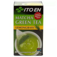 Ito En Matcha Green Tea, Lemongrass, 20 Each
