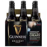 Guinness Draught Stout Beer, Bottles (Pack of 6), 67.2 Ounce