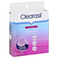 Clearsil Overnight Spot Patch, 18 Each